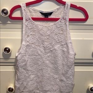 Lace tank top